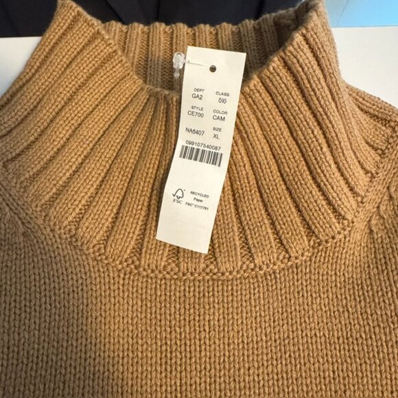 J.Crew NWT Cotton Turtleneck Sweater– Size XL - 0083 - Picture 4 of 6